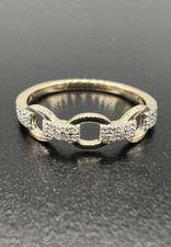 9 kt Gelbgold Panzerring 5 mm