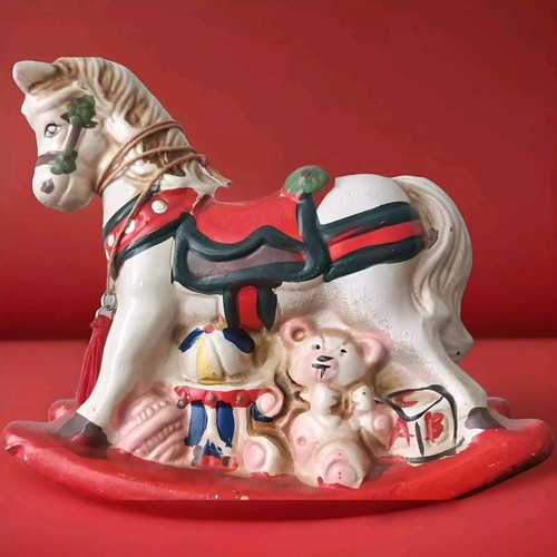 Spardose vintage schaukelpferd - spardose,