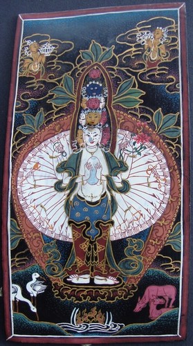 Buddha thangka nepal tibet - thangka,