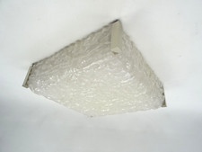 Vintage Eisglas Optik Quadrat