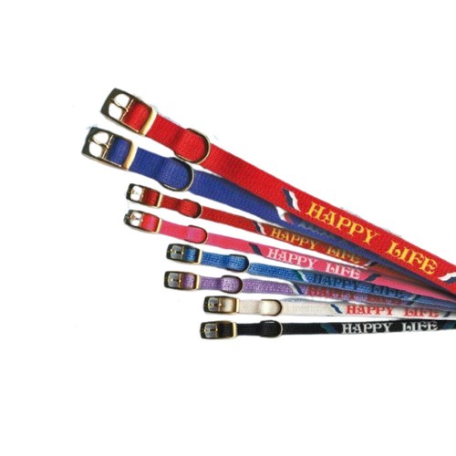 Welpen halsband nylon happy - welpen,