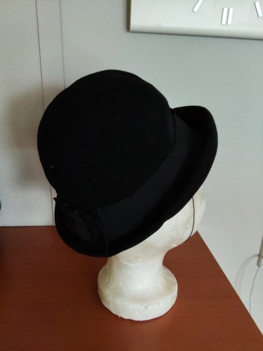 Damen glockenhut filz schwarz - damen,