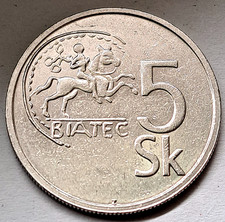 Slowakei 5 Kronen 1993