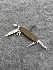 Taschenmesser Klappmesser Hugo Bauermann Solingen Messer Hirschhorn