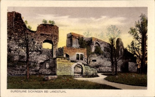 Landstuhl der pfalz - ak,