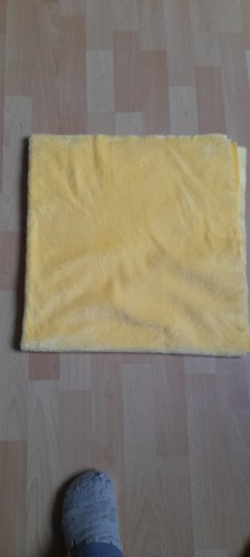 Fleecerest gelb plüsch - gelb, ,