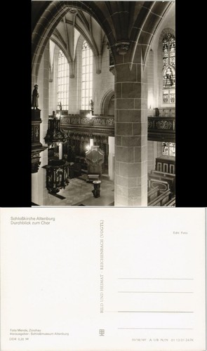 Ansichtskarte altenburg - ansichtskarte,