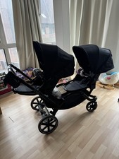 Zwillings / Geschwisterkinderwagen – guter Zustand