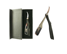 Edelstahl schwarz silber - schwarz,
