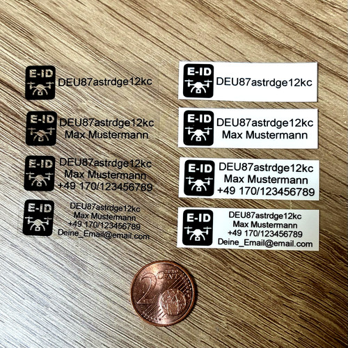 Eu drohnen - e-id,