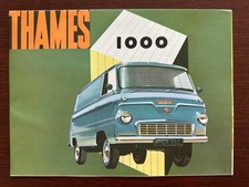 Prospekt / brochure Ford UK Thames 1000 Transporter / Kastenwagen MY 1963