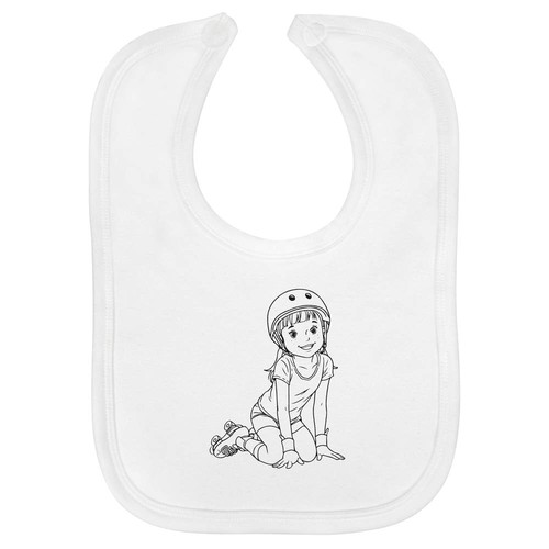 Baby lätzchen drop - "drop, girl