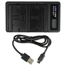 Dual USB Akku Ladegerät für