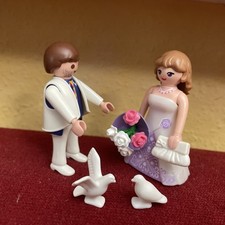 Playmobil BRAUTPAAR Braut & Bräutigam in weiß Sommerhochzeit Hochzeitspaar