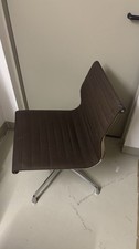 Vitra Charles Eames Alu Lounge Chair, braun, gebraucht, ohne Armlehnen, VB 600€