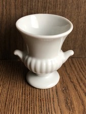 kleine Vase, Amphore, Steinzeug, weiß