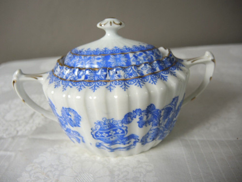 Porzellan zuckerdose echt - ,