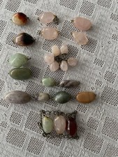 Bunte Edelstein und Trommelstein Sammlung Mineralien, Heilsteine, Deko 