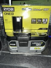 Ryobi One+ RB18L50 Akku 18V 5,0 AH Li-Ion Werkzeugakku Ovp Beschädigt