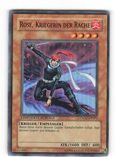 Yugioh ROSE, KRIEGERIN DER RACHE , csoc-desp1 Super Rare deutsch NM Limitiert