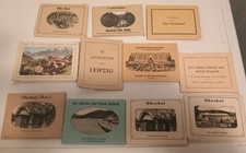 Leporello Foto Andenken Karten