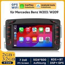 7"Für Mercedes C/CLK/G Klasse