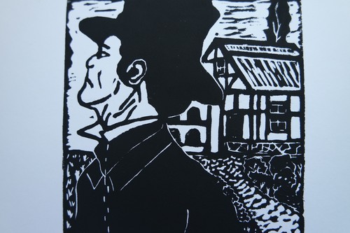 Linolschnitt heinrich - linolschnitt, „heinrich