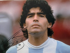 Diego maradona handsigniertes - diego,