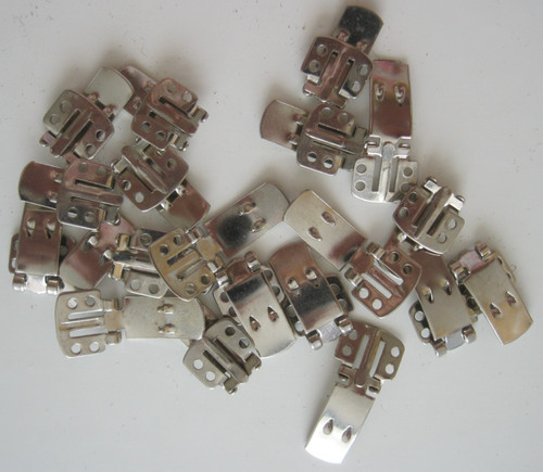 Silberne metallclips für - 20,