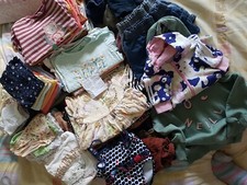 bekleidungspaket Mädchen Größe 98/104 Marken wie Adidas, O,Niel,H&M,110 Teile