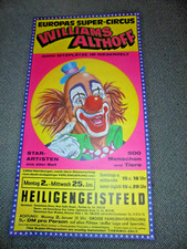 1984 HAMBURG plakat CIRCUS