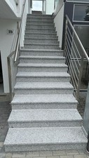 Tritt- und Setzstufe aussen Granit Grau Hausmarke geflammt ab 59,90 €/Set