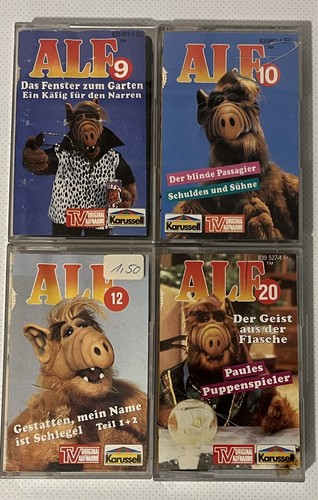 Alf hörspiel kassetten - mc,