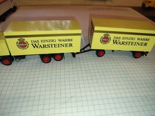 Herpa H0 MAN F90 Hängerzug Warsteiner Brauerei