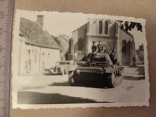Deutscher Kampfpanzer/PKW/Vormarsch/Westfront/Foto/2.WK