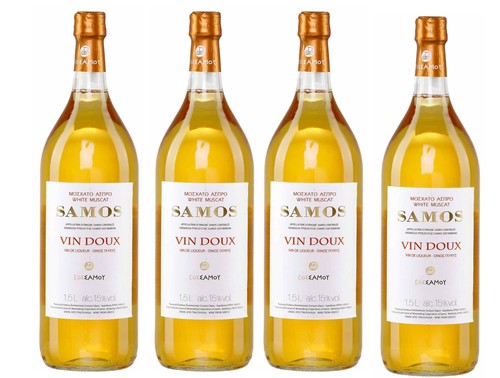 Samos wein vin doux 5l - vin, 4x