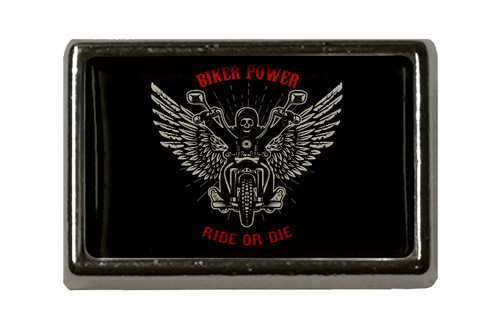 Pin biker power angel - biker,