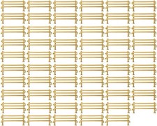 DYOUen 70 StüCk Pferdezaun Spielzeug,Corral Zaun Tierfiguren für Kinder,DIY B