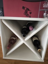 Weinregal Weinmöbel Weinlagerung Weiß 