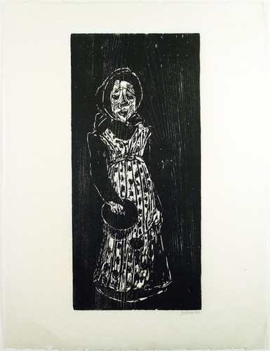 Mädchen mit maske 1983 - maske,,