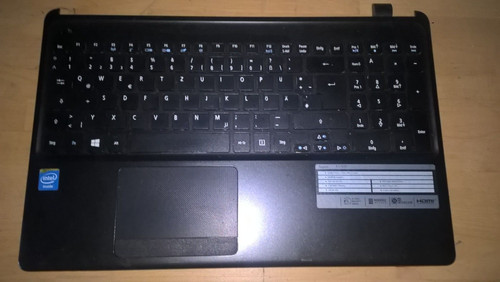Oberteil incl tastatur - tastatur,