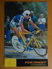 Autogrammkarte Maurizio Fondriest unsigniert