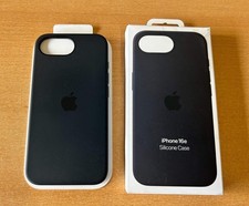 Apple – iPhone 16e Hülle Silikonhülle Schwarz Schutzhülle Cover Case Slim TPU