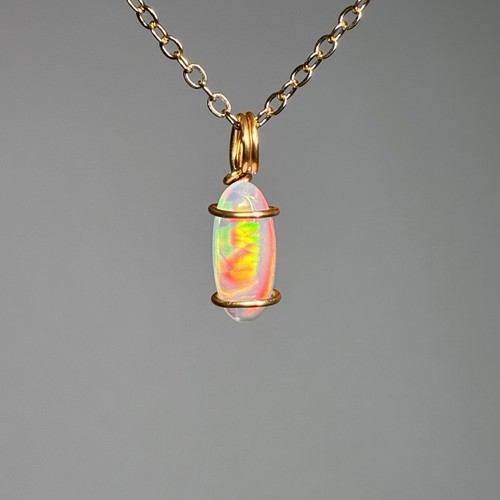 Halskette mit welo - mit, opal