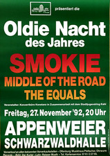 SMOKIE – MIDDLE OF THE ROAD 1992 - orig. Concert Poster - Plakat - A1 xx