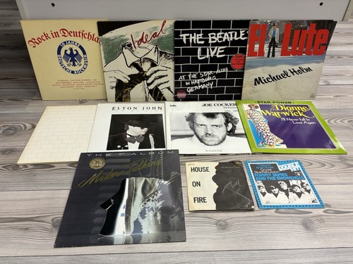 11x schallplatten sammlung - 11x,