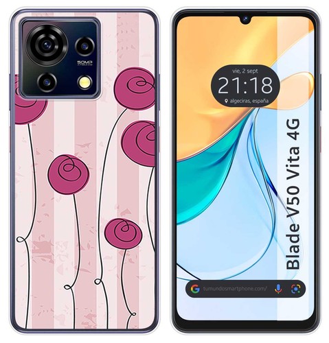 Funda silikon für zte blade - funda,