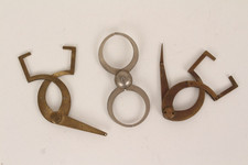 Rundlaufzirkel Asket Uhrmacherwerkzeug Lineal Unruh Messing Krummzirkel 3 Stück