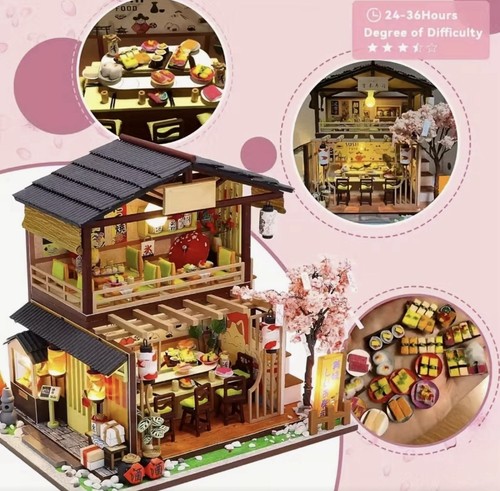 Diy miniatur puppenhaus kit - diy,