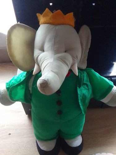 Elefant ballonseide babar - elefant,